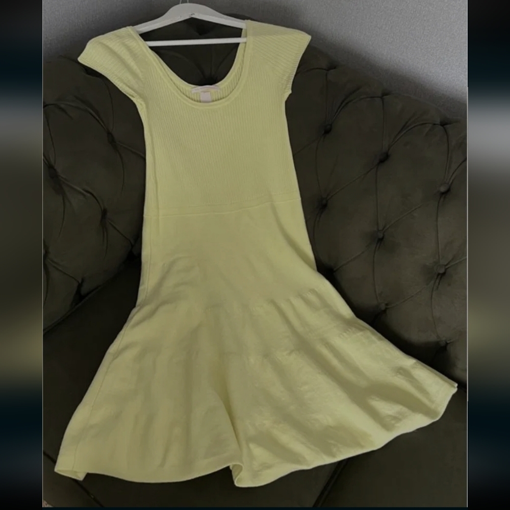 Victoria's Secret Lime Ribbed Knit Top